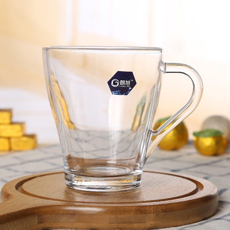 Set Of 6 Pcs Glass Tea Mugs