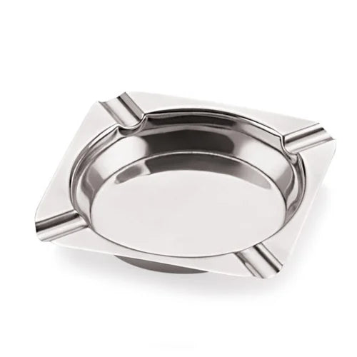 Stainless Steel Square Ashtray