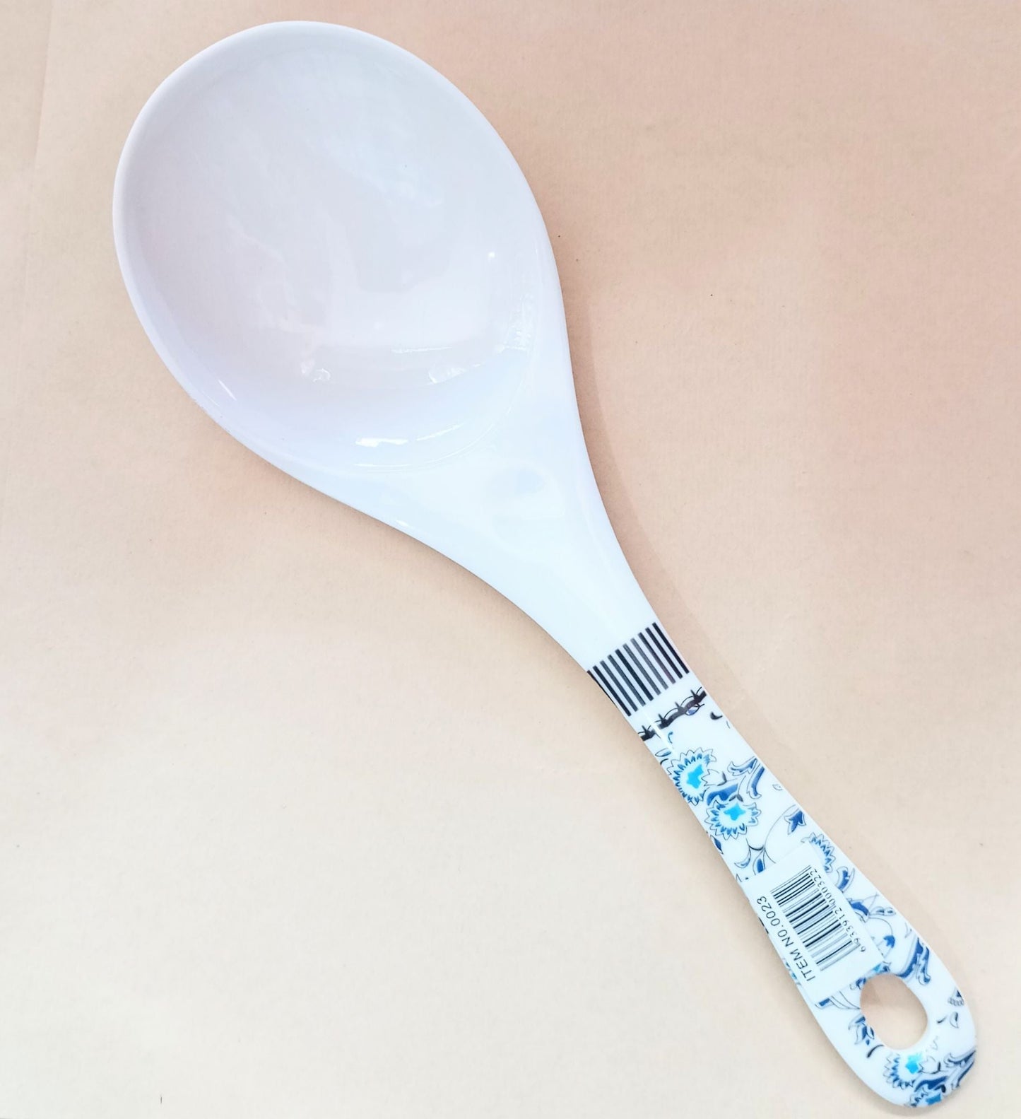 9 Inch Melamine Round Serving  Spoon