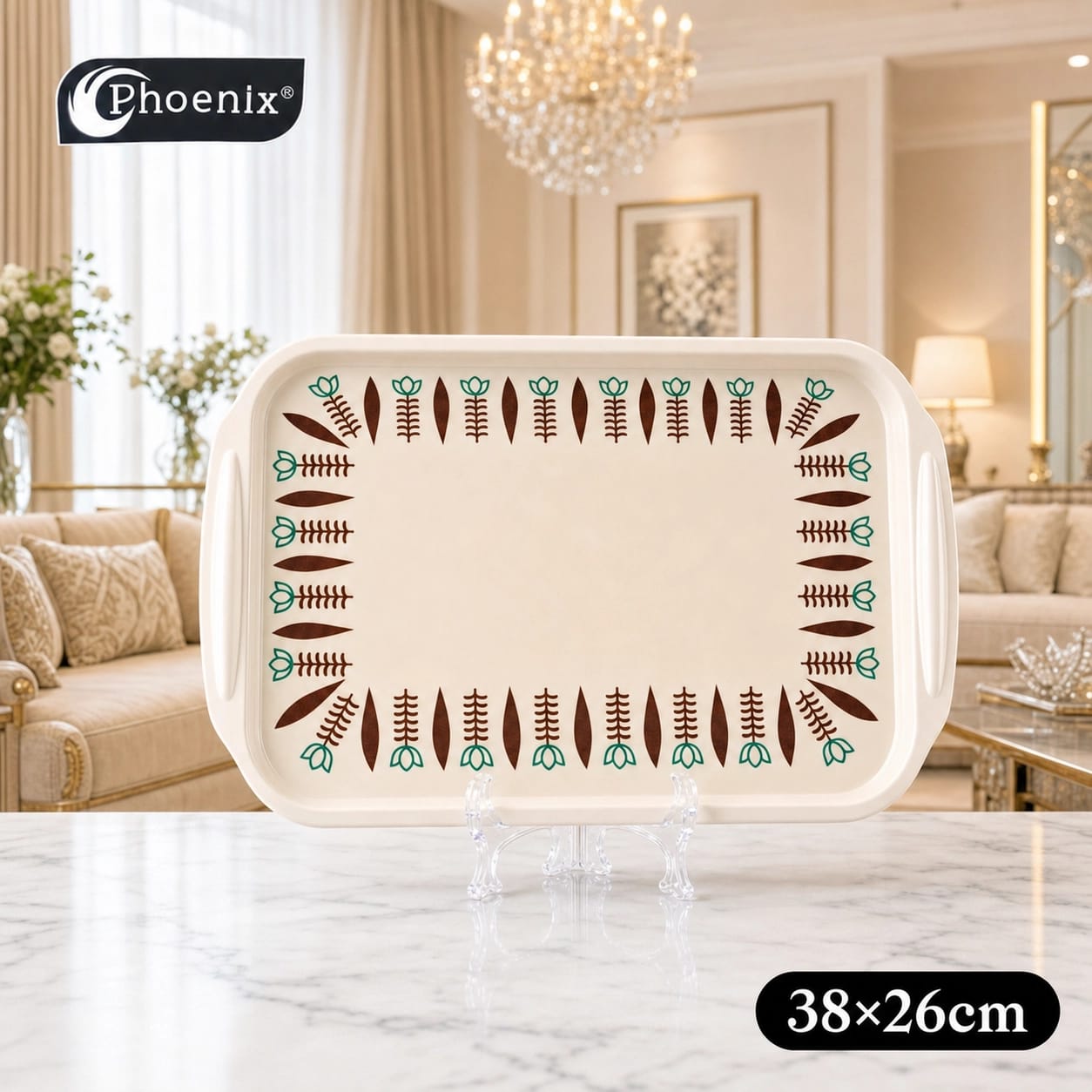 Phoenix, Rectangular Melamine Tray