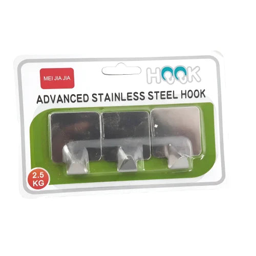 3 Pcs Stainless Steel Hook