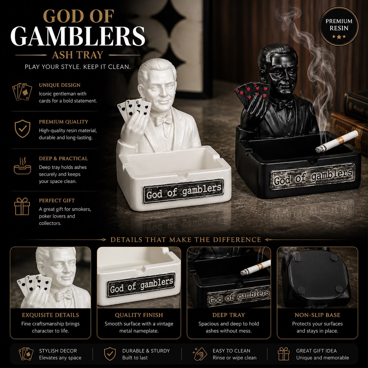 God Of Gamblers  Ashtray