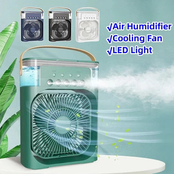 3 In 1 Air Humidifier Cooling USB Fan