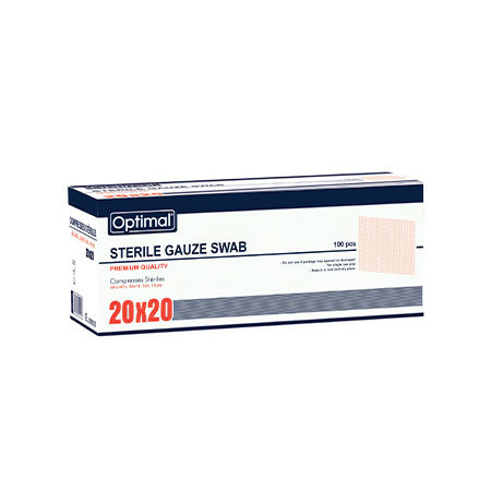Sterile Gauze Swab 20cmx20cm OPTIMAL