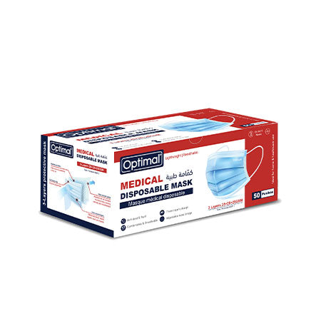 Optimal Medical Disposable Face Mask 50PCS/BOX