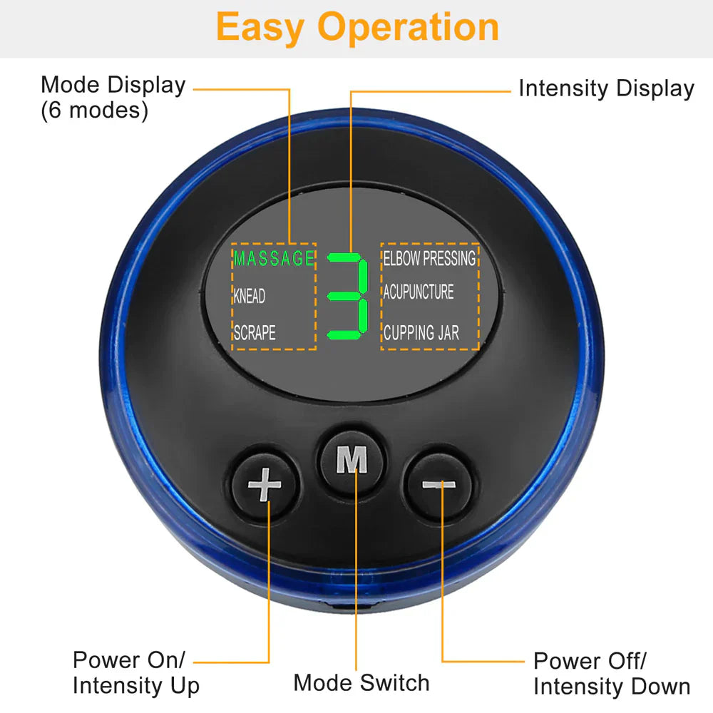 Electric EMS Foot Massager Pad Foldable USB Rechargeable - Medaid International