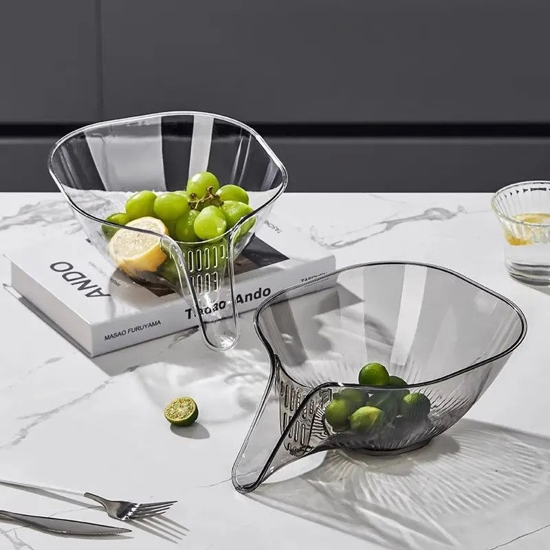 Basket Bowl Multifunctional Vegetable Washing Fruit Dry Wet
Separation Kitchen Tool - Medaid International