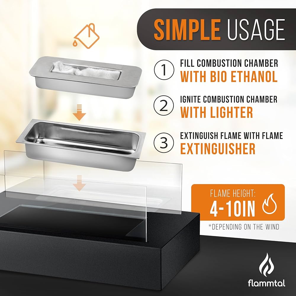 Table Fire place Ethanol For Indoor & Outdoor - Medaid International