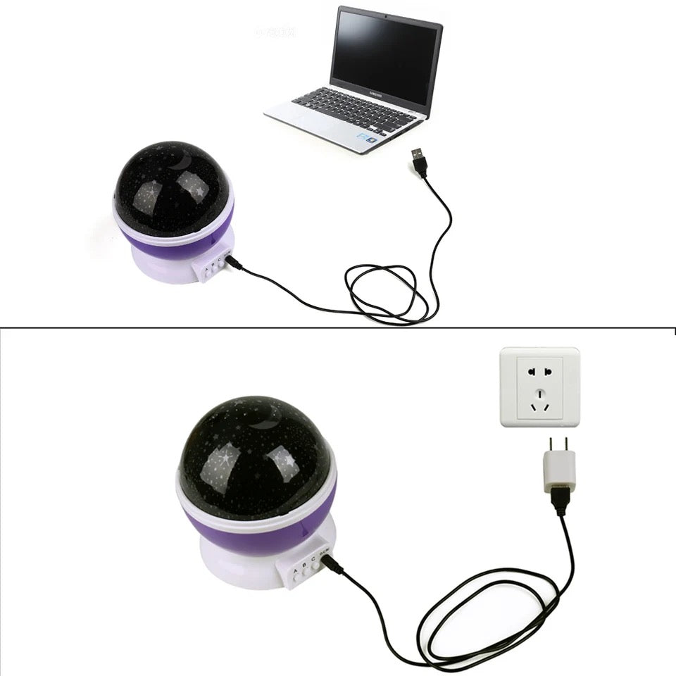 Star Master Dream Rotating Projection Lamp - Medaid International