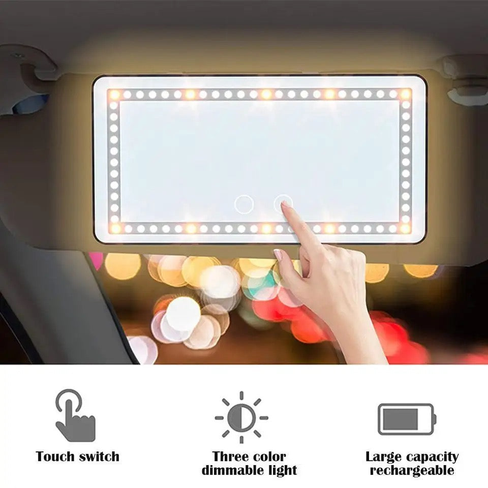 Car Mirror Vanity Led
Rechargeable 3 Color - Medaid International