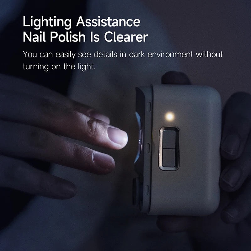 Electric Nail Clipper 2 in 1 قصاصة أظافر كهربائية 2 في 1
