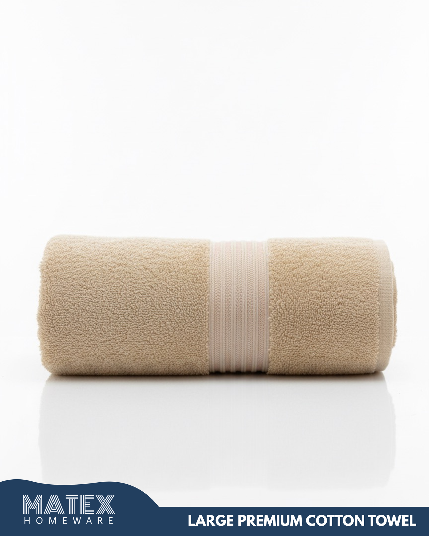 HAYA Medium Premium Cotton Beige 50x90 Towel