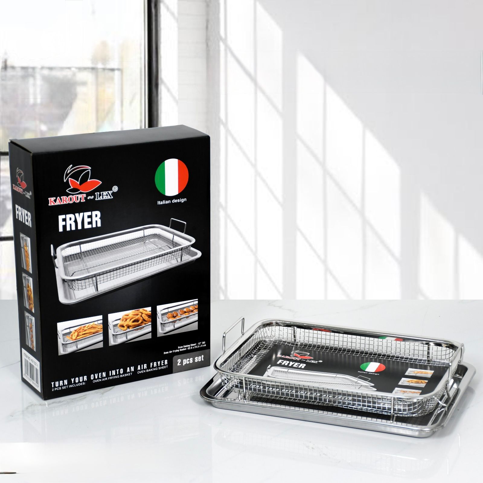 Stainless Steel Rectangular Roasting Oven Tray