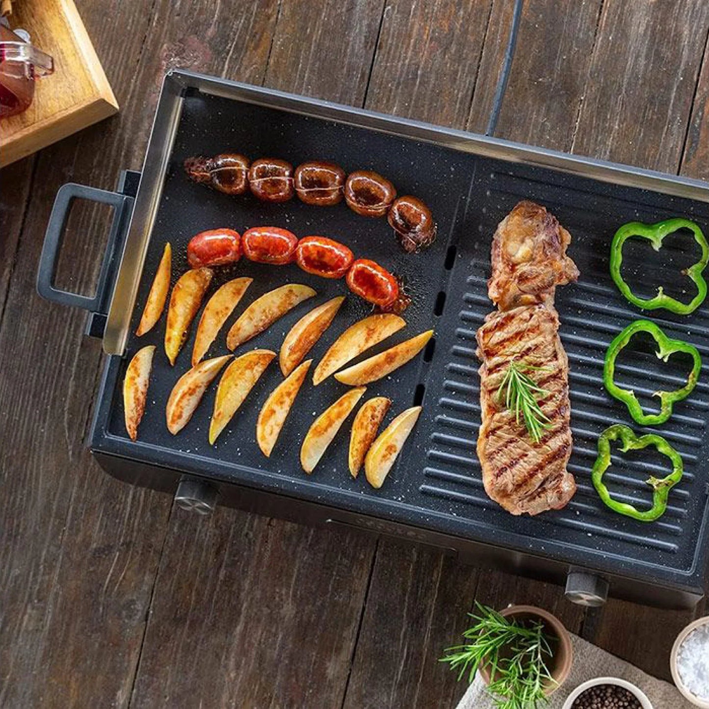 Cecotec Electric BBQ 3000w RockWater MixGrill.