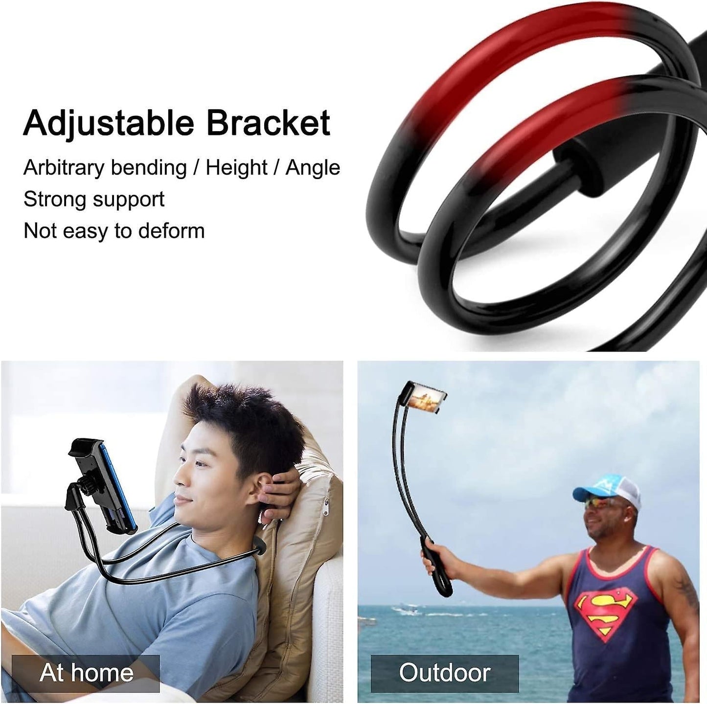 Flexible Mobile Phone Neck Holder - Medaid International