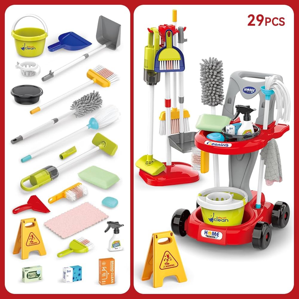 Kids Cleaning Toy Set