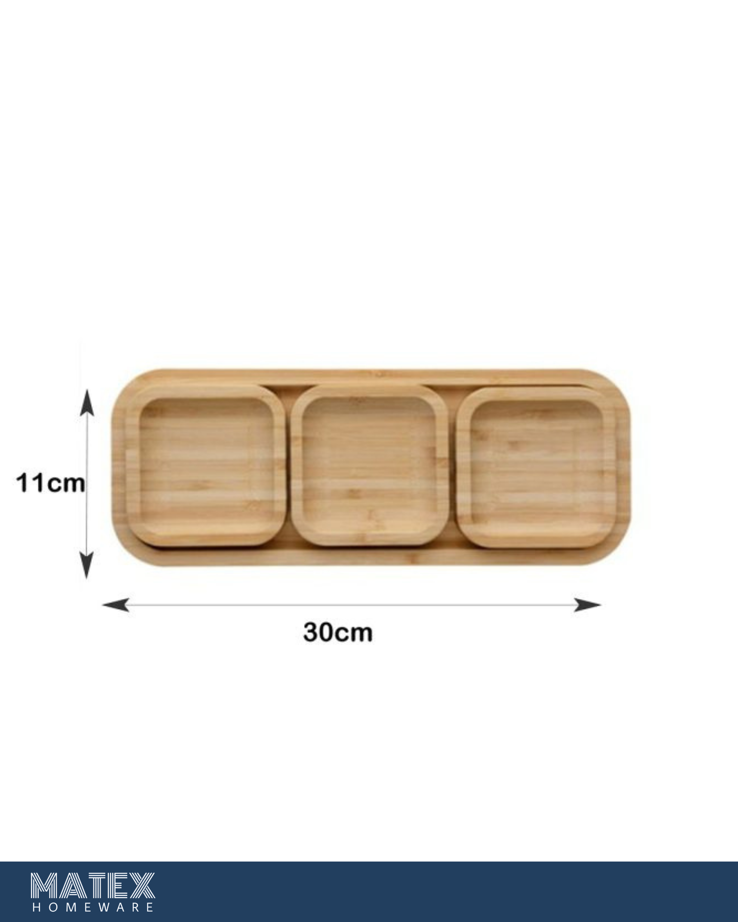 Bamboo Serving Tray - Square