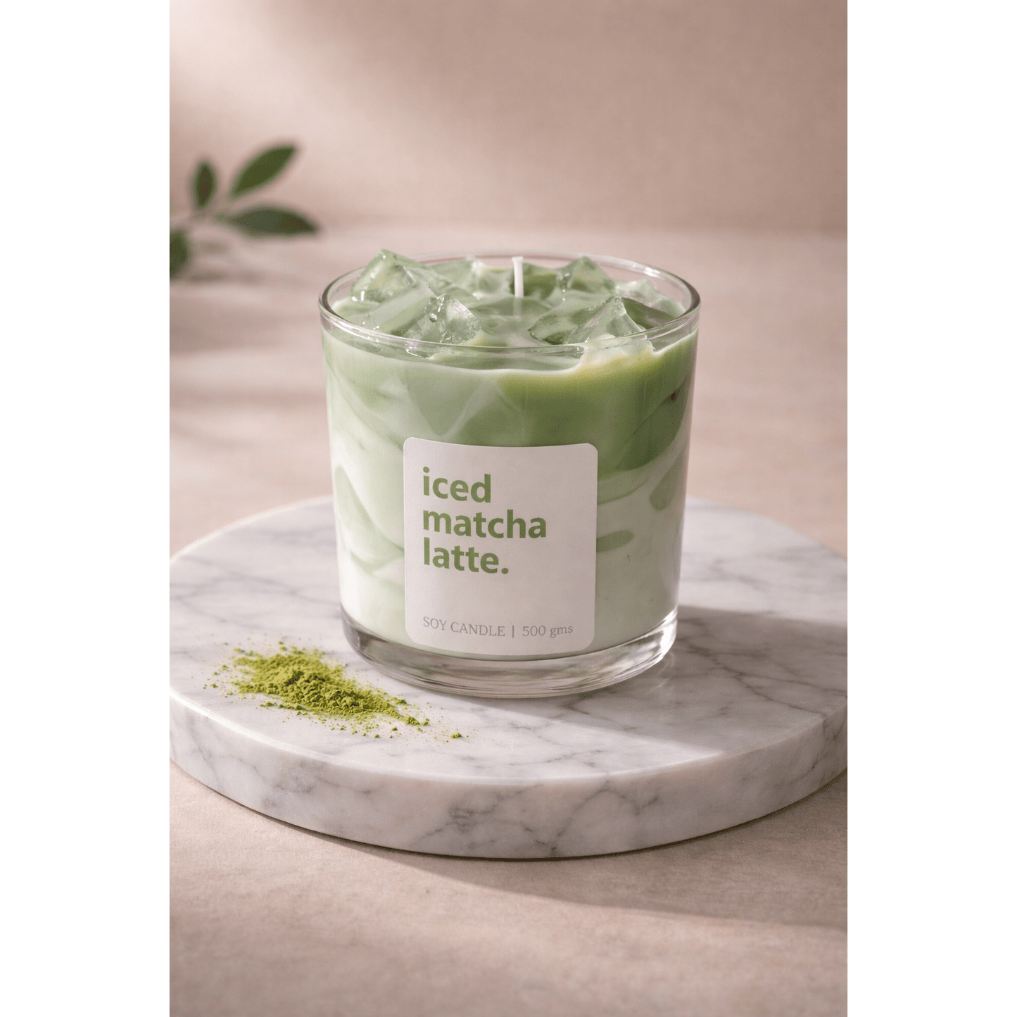 Iced Matcha Latte Candle