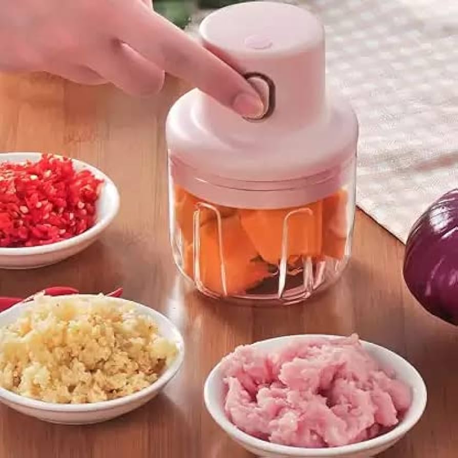 Wireless Usb Rechargeable Mini Food Chopper
