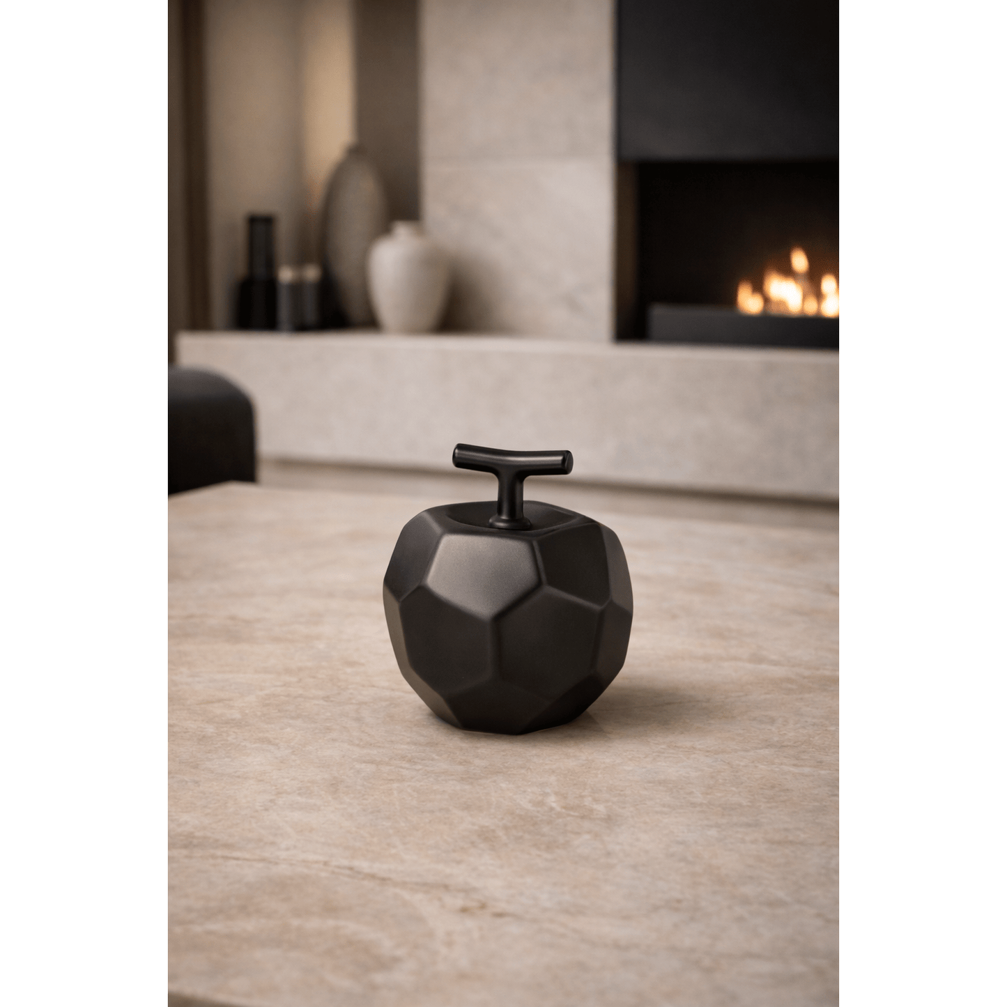 Modern Black Apple Decor