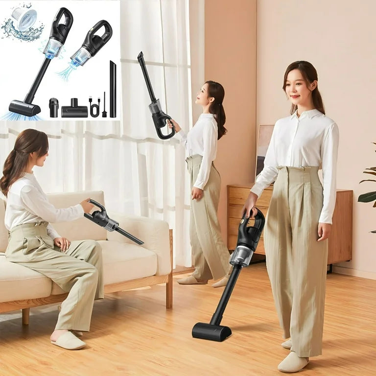 Portable Mini Handheld Vacuum Cleaner Rechargeable Home & Car - Medaid International