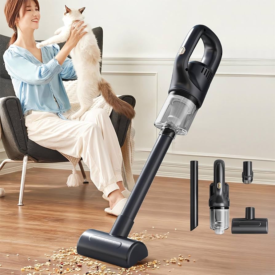 Portable Mini Handheld Vacuum Cleaner Rechargeable Home & Car - Medaid International