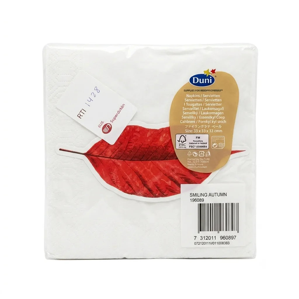Duni Smiling Autumn Paper Napkins | Duni In Lebanon