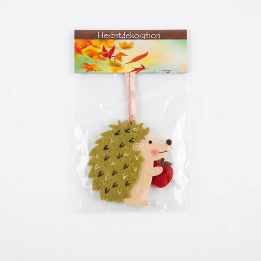 SD Handcrafted Felt Autumn Hedgehog Decoration | SD In Lebanon