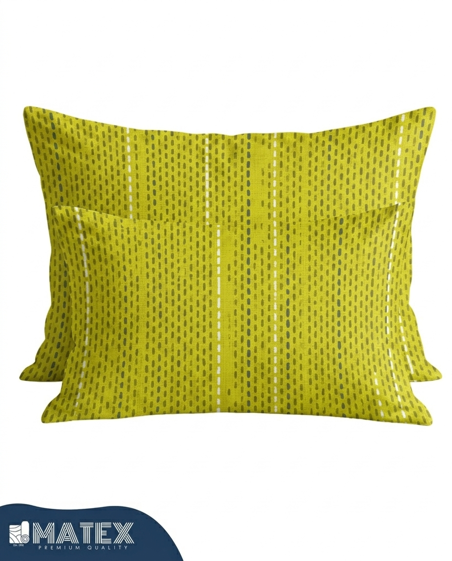 GoldenMist Cotton Pillow Case (2pcs)