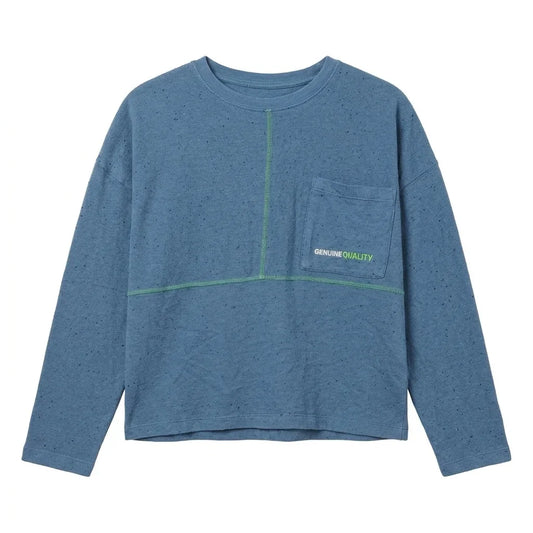Zara Boy's Blue Chest Pocket Long Sleeve Blouse | Zara In Lebanon
