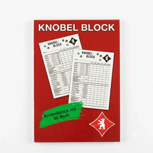 SD 80 Sheet Knobel Block Yatzy Score Pads | SD In Lebanon