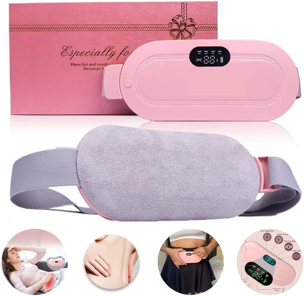 Portable Cordless Heating Pad for Menstrual Cramps Relief for Stomach Period - Medaid International