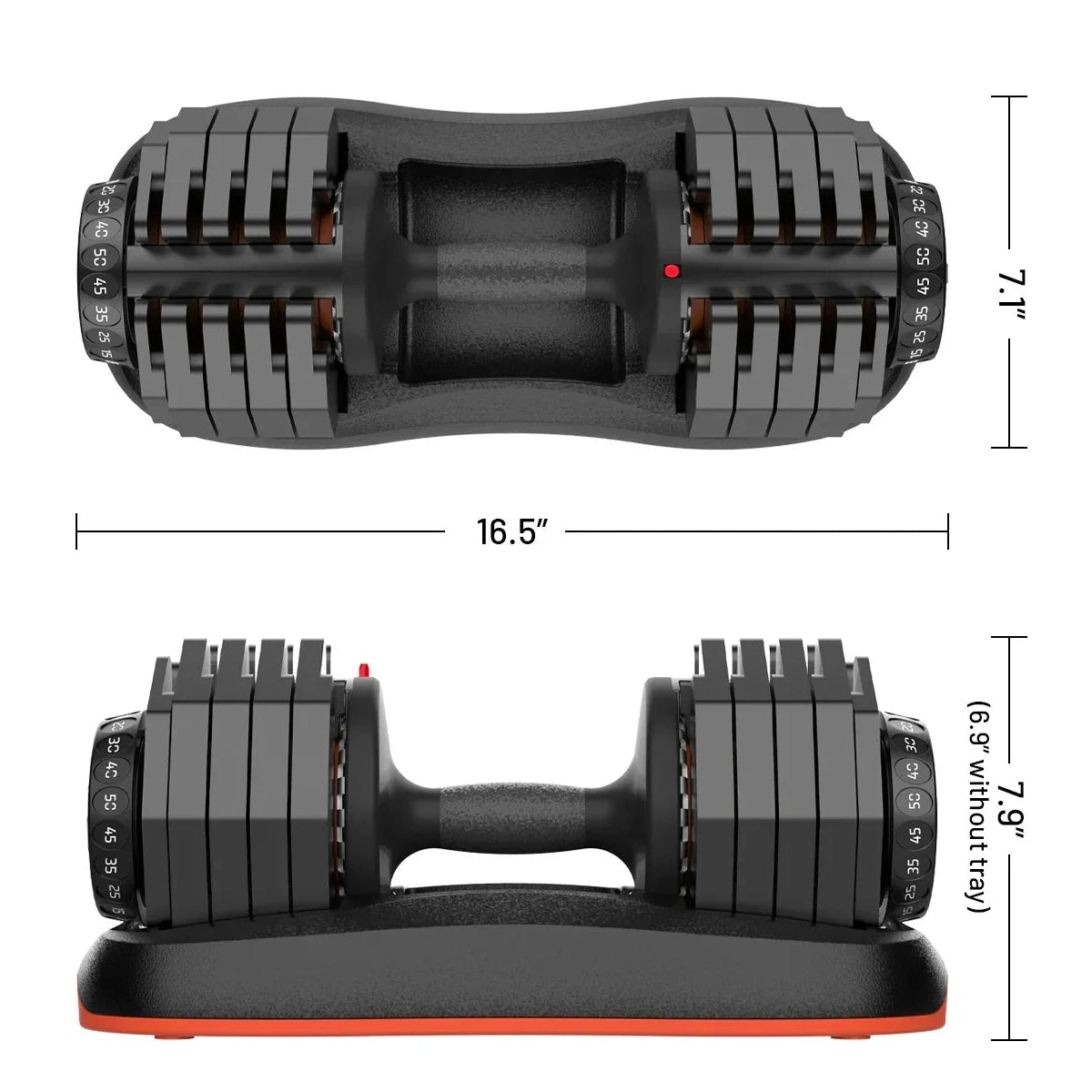 25kg Adjustable Dumbbell