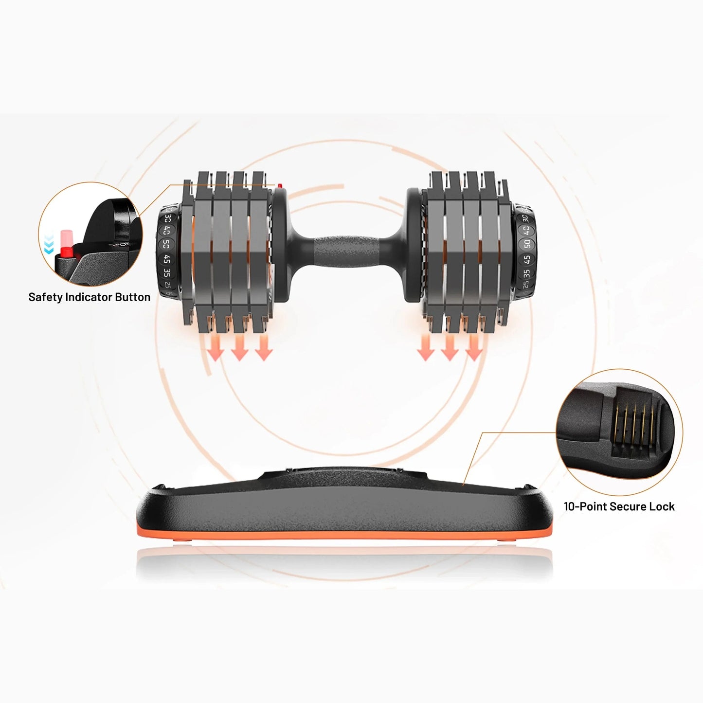 25kg Adjustable Dumbbell