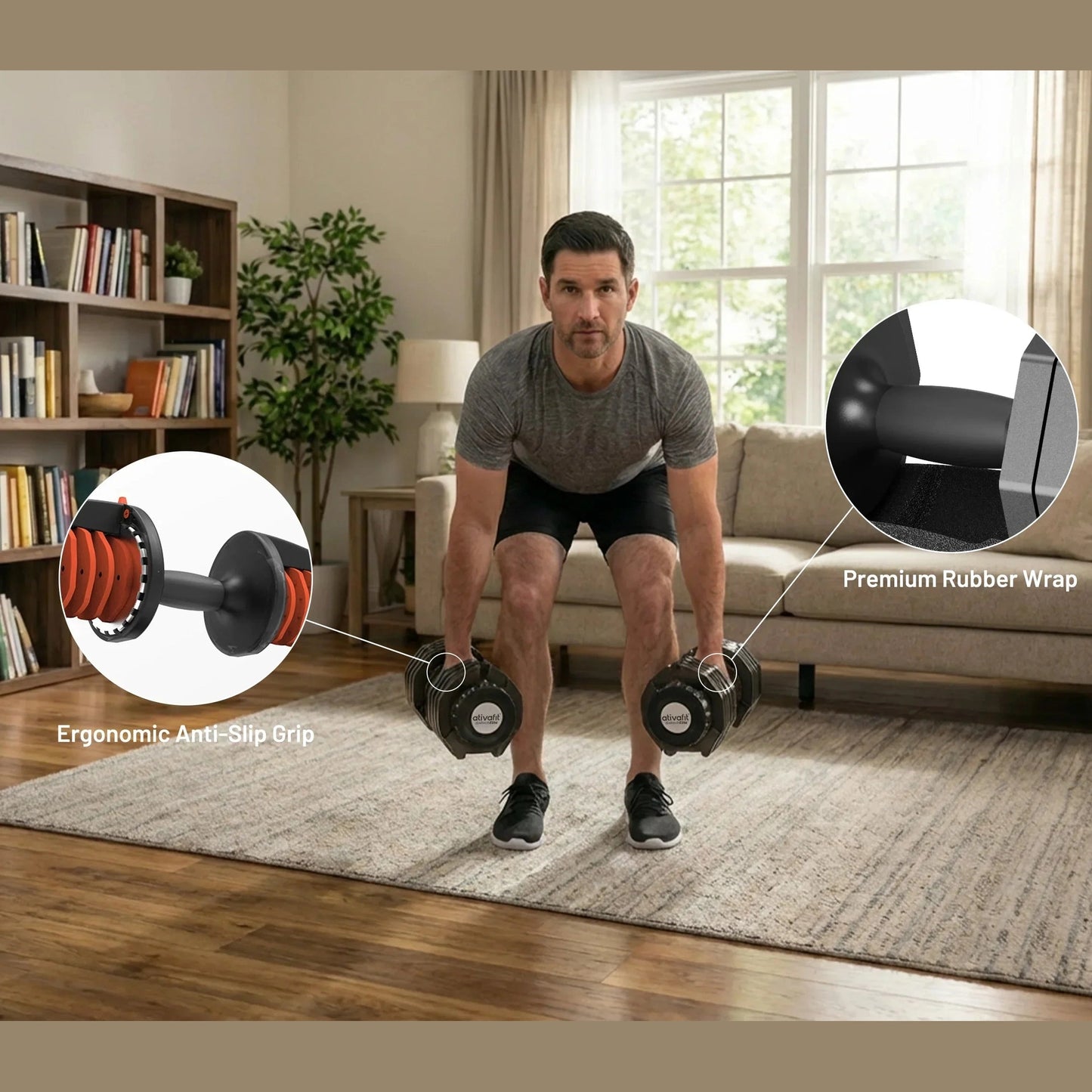 25kg Adjustable Dumbbell