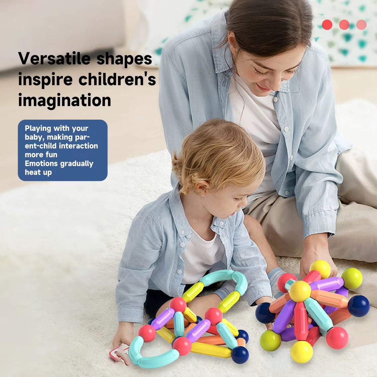 Magnetic Building Blocks (26 PCS)
