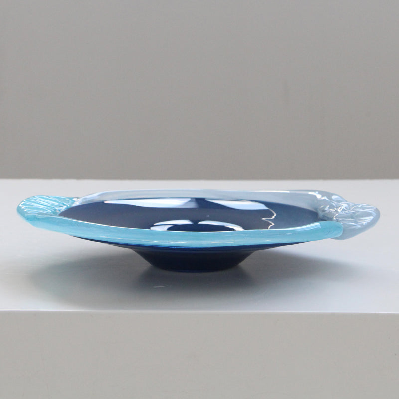 MODERN GLASS SERVING TRAY