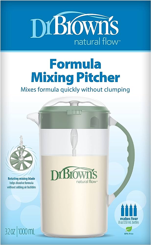 DrBrown's - Formula Mixing Pitcher - Olive Green
