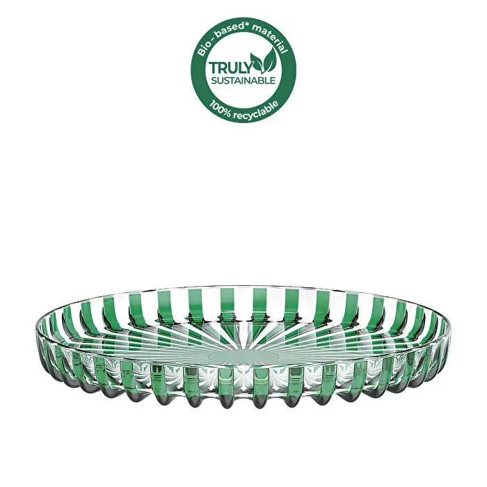 Guzzini DOLCEVITA ROUND TRAY Emerald