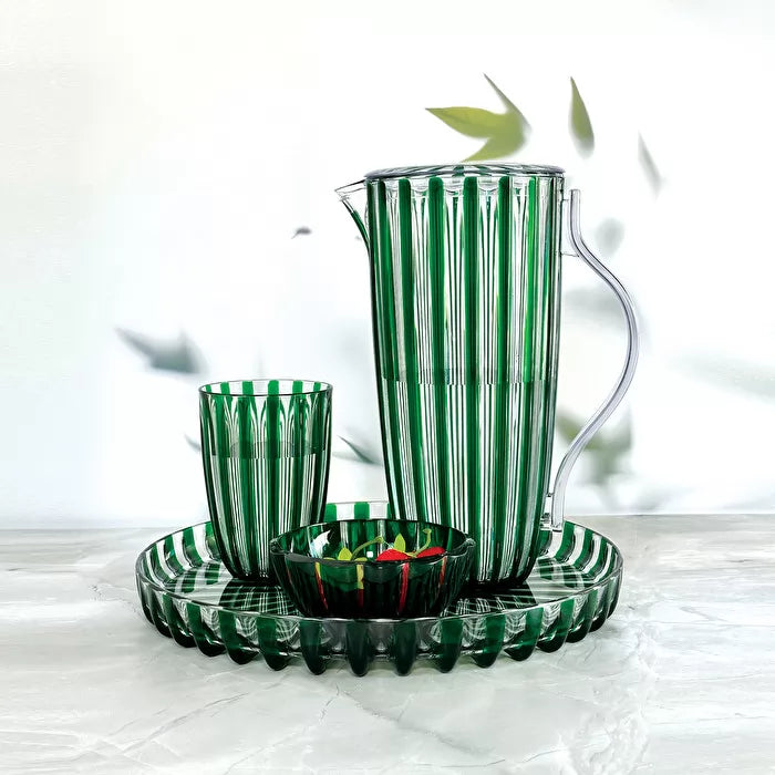 Guzzini DOLCEVITA ROUND TRAY Emerald