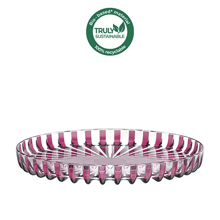 Guzzini DolceVita Round Tray Amethyst
