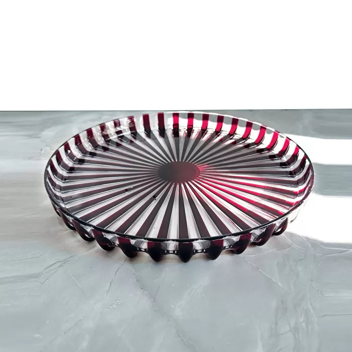 Guzzini DolceVita Round Tray Amethyst