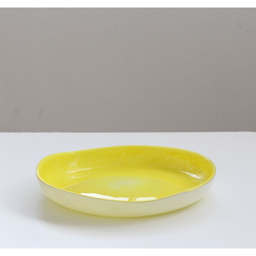 GLASS SERVING TRAY