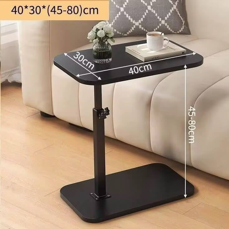 Adjustable C-Shaped Side Table