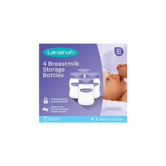 Lansinoh Breastmilk Storage Bottles x4