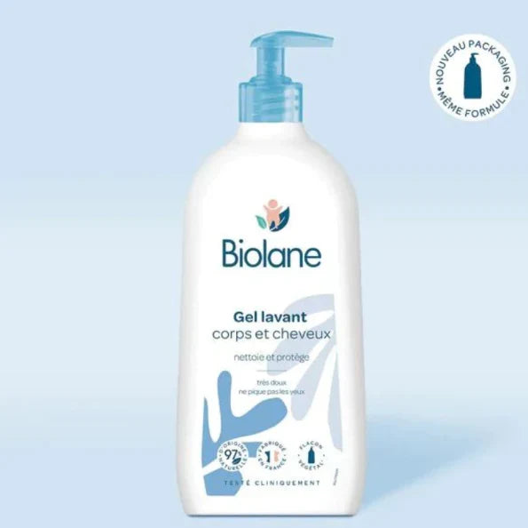 Biolane Shampoo 2 In 1 Gel Corps Et Cheveux 350ml