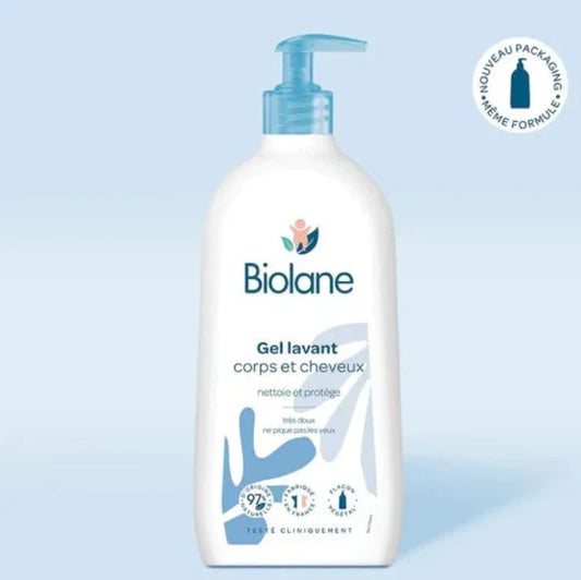 Biolane Shampoo 2 In 1 Gel Corps Et Cheveux 350ml
