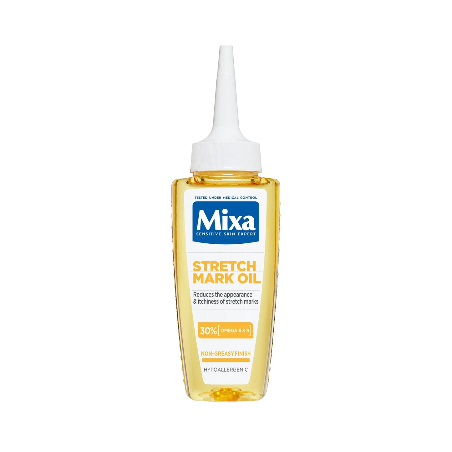 Mixa Anti Stretch Mark Oil - For Skin with Stretch Marks - With Omega 6 & 9 100ML