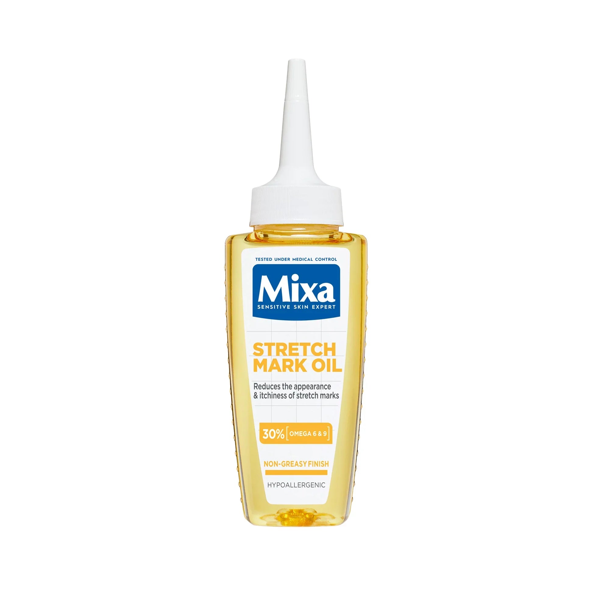 Mixa Anti Stretch Mark Oil - For Skin with Stretch Marks - With Omega 6 & 9 100ML