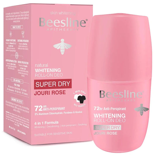 Beesline Natural Super Dry Jouri Rose Roll-On